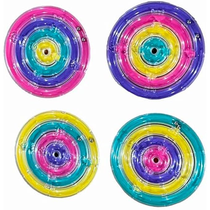 GALAXY 3D MAZE TOY - ROTATING MAZE - ASSORTED COLORS, 1 PIECE | BRAIN TEASER FOR KIDS AND ADULTS - Image 4